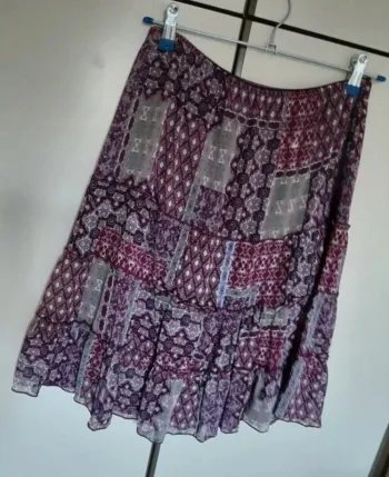 Jupe mauve Cassis