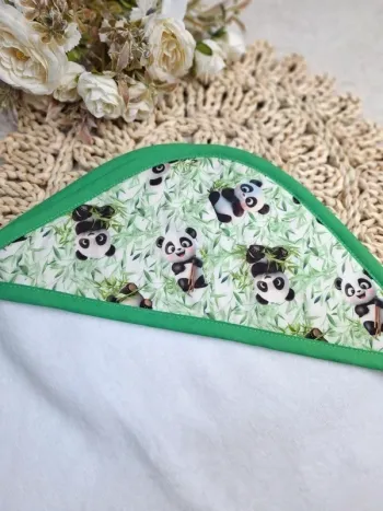 Cape de bain motif panda
