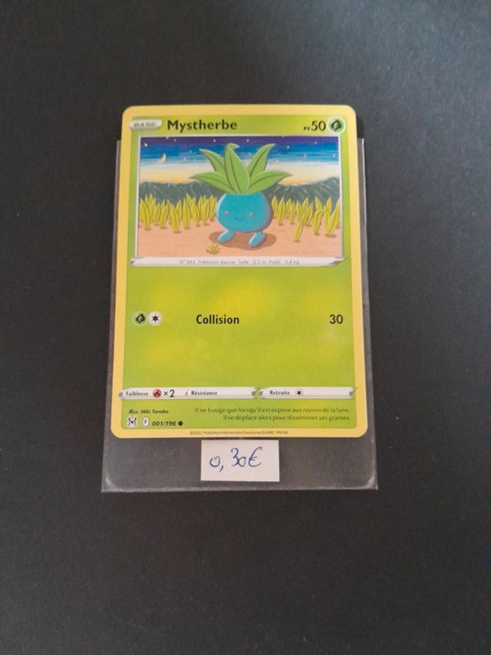 Carte Pokémon Mystherbe 1/196