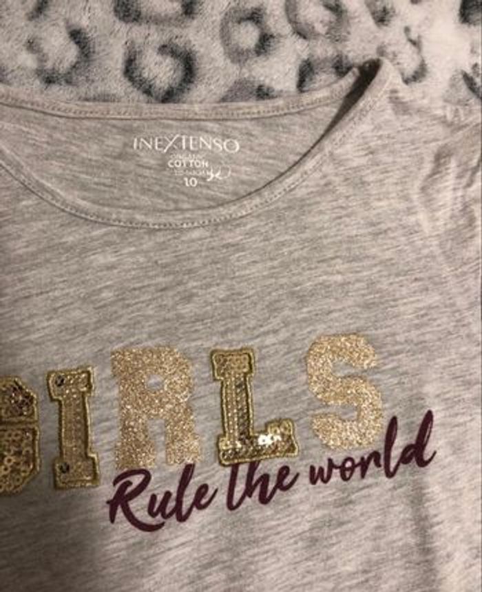 Lot de 4 tee-shirts à manches longues - taille 10 Ans - photo numéro 4