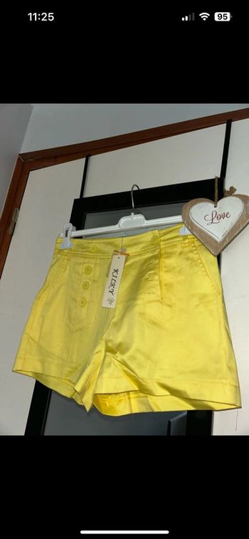 Short jaune Kilky taille S 36