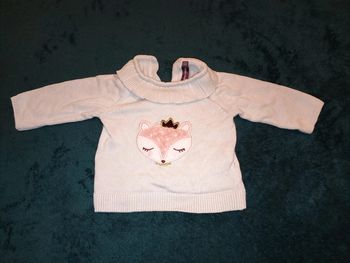 Pull bébé fille 6 mois