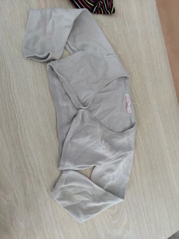 Boléro gris libellule 24 mois