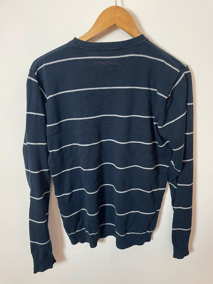 Pull Teddy Smith – Homme – Taille L – Bleu marine - photo numéro 4