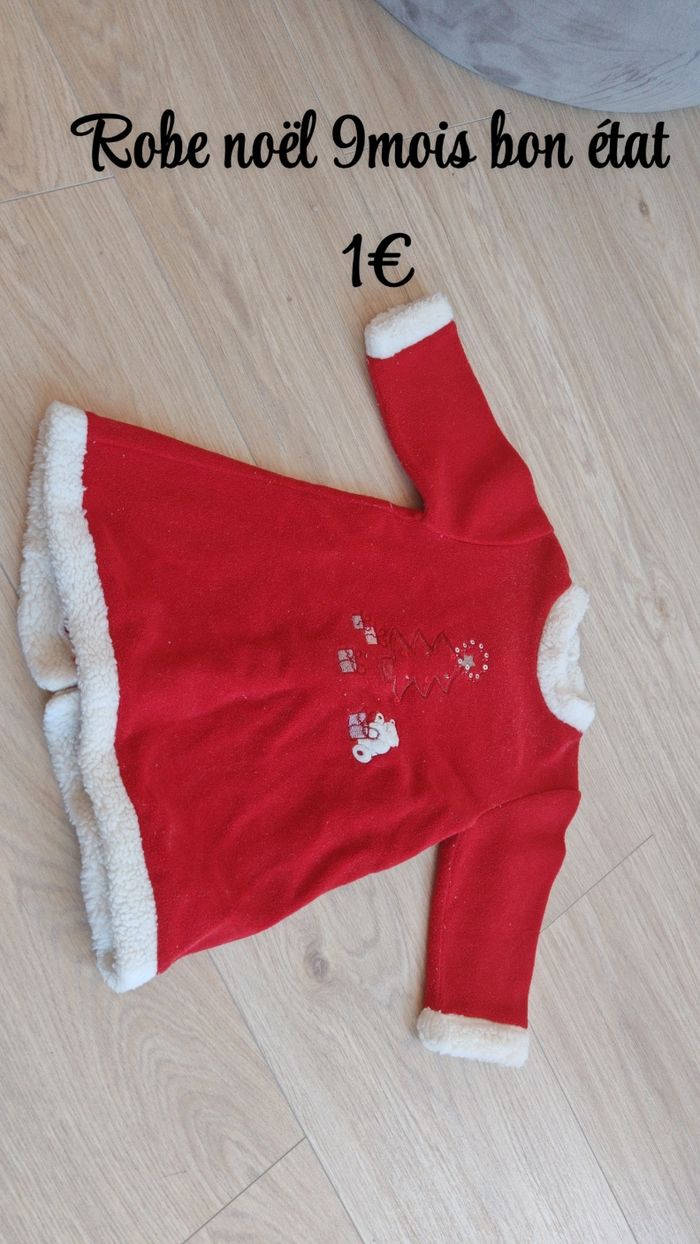 Robe Noël 9mois