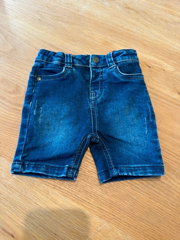 Short en jeans