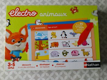 Jeu Électro Animaux – Nathan – Jeu éducatif interactif enfants