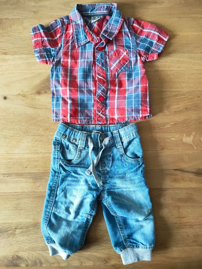 Ensemble chemise/jean