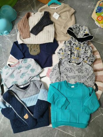 Pull gilet sweat au choix bébé garçon