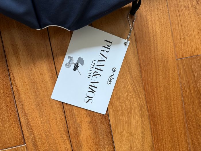 Chancelière lite cot cybex mios priam jamais utilisé nautical blue priam mios - photo numéro 2