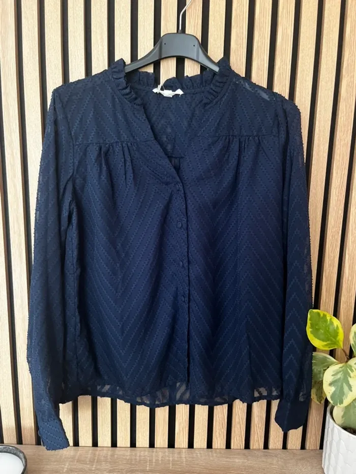 Blouse bleu marine SM