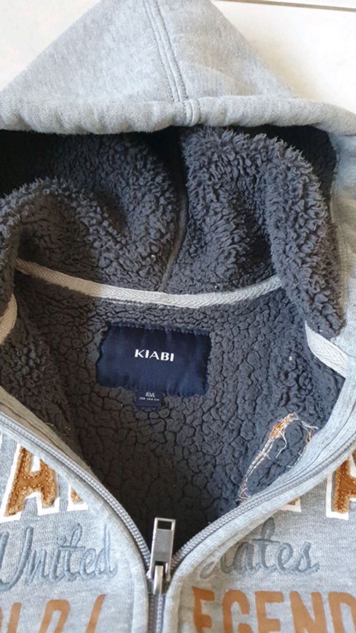 Veste zippée chaude garçon 10 ans ELO - photo numéro 4