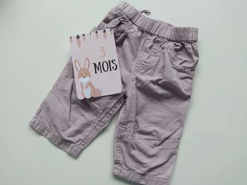 Pantalon léger, taille 3 mois
