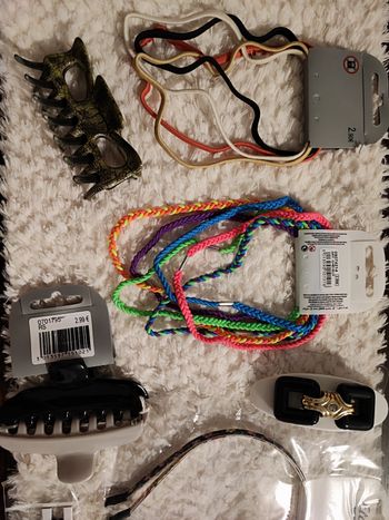 Lot d'accessoires cheveux fille