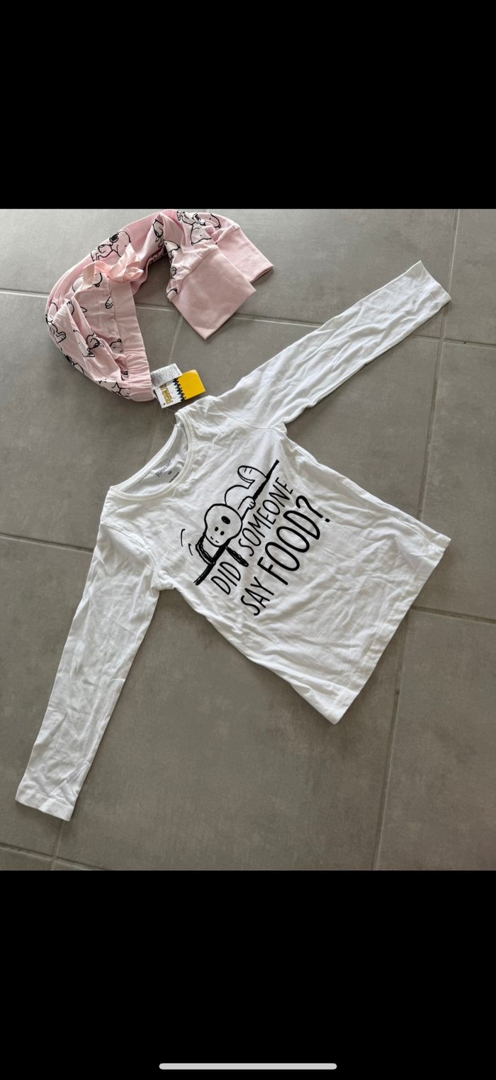 Pyjama 2 pièces Peanuts 9 ans - photo numéro 2
