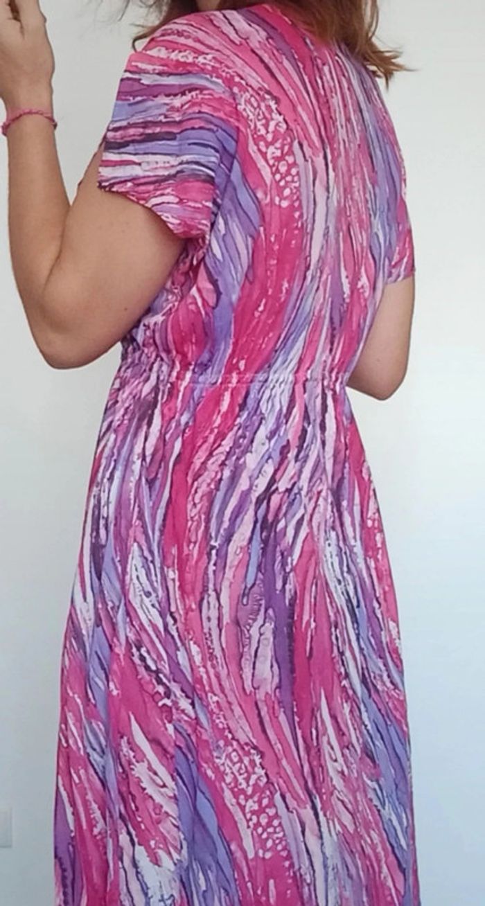 Belle robe colorée vintage TU - photo numéro 3
