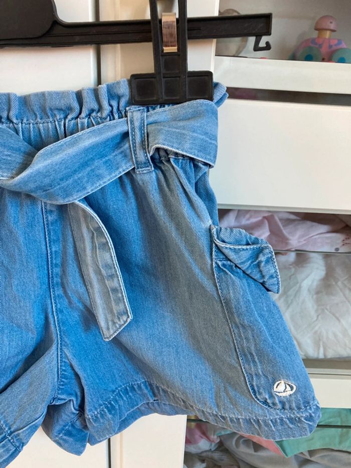 Short en jean Petit Bateau - photo numéro 4