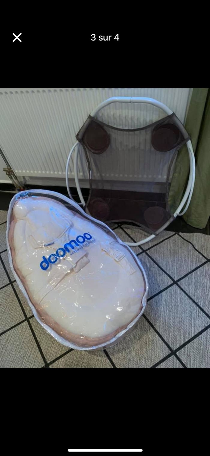 Pouf Doomoo rose - photo numéro 3