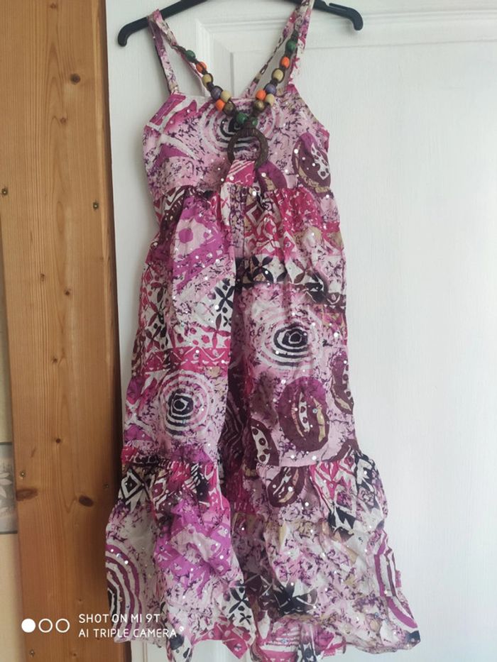 Robe bijou été 10ans