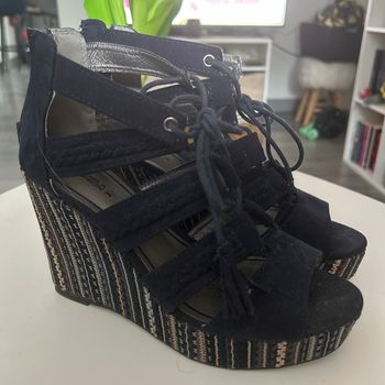 Chaussures été compensées