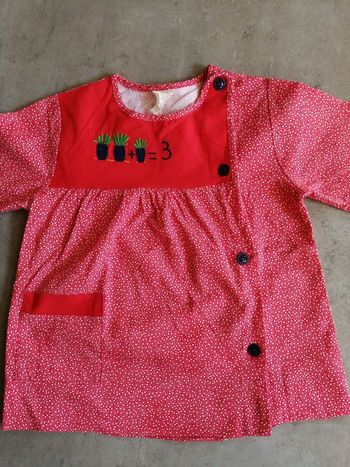 Blouse tablier 2/3 ans