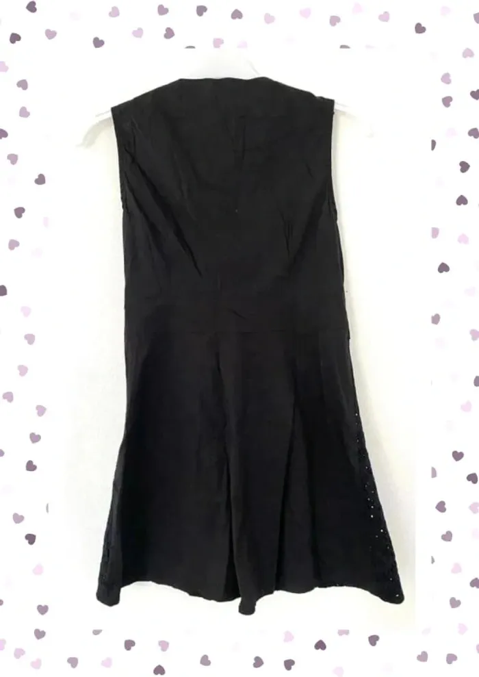 Morgan Tunique Broderie Anglaise Noire Taille 38/M - photo numéro 3