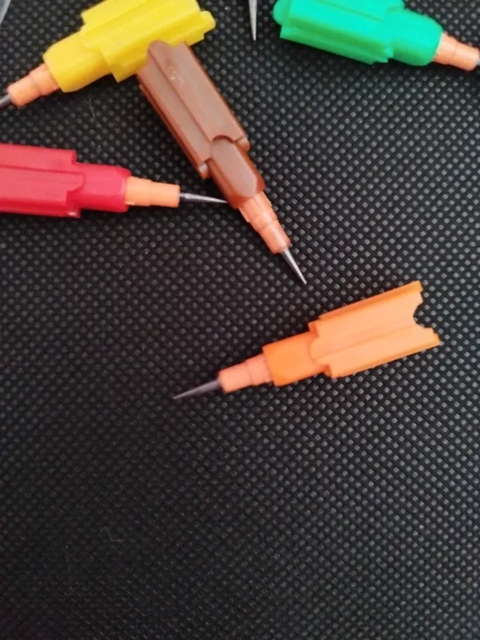 4 crayons papier bloc de construction avec mines changeable - photo numéro 5