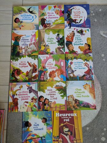 Lot livres McDo expressions langue française 