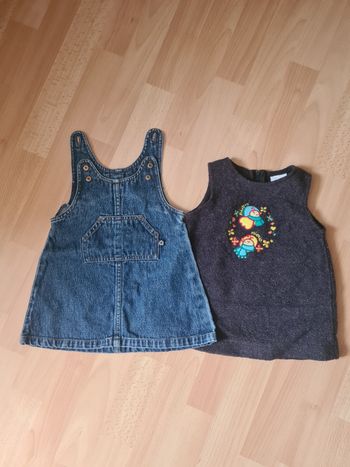 Lot 2 robes / Taille 3 mois