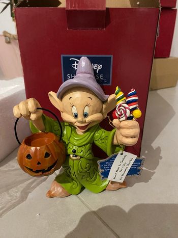 Figurine disney traditions blanche neige dopey simplet