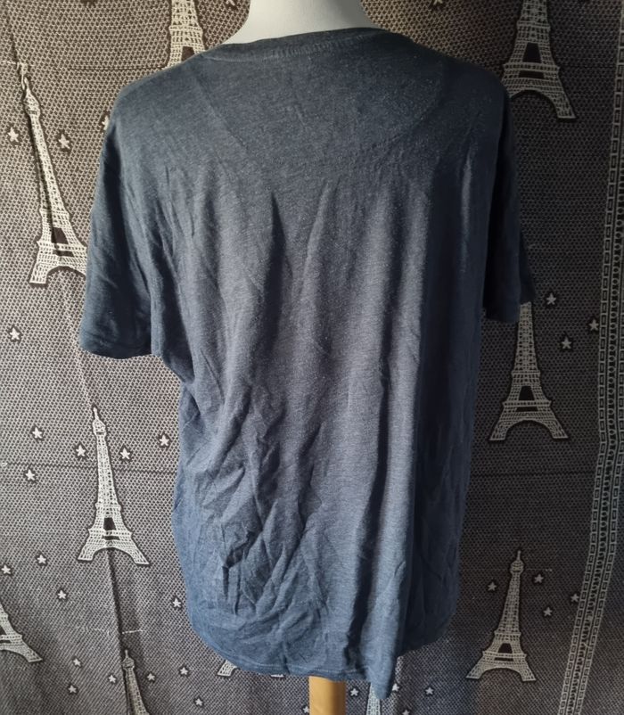 T-shirt gris imprimé femme en maillot de bain et écriture taille XL mixte - photo numéro 4
