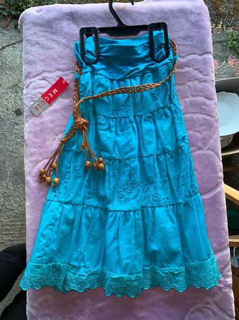 Jupe longue enfant, style bohème, 2 ans 4 ans
