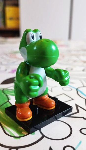 Personnage Lego neuf Yoshi monde de Mario Nintendo