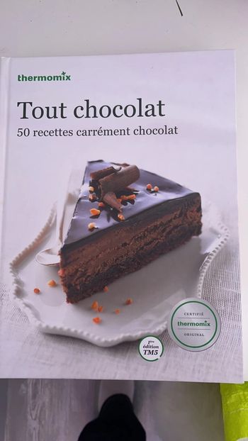 Livre thermomix tout chocolat