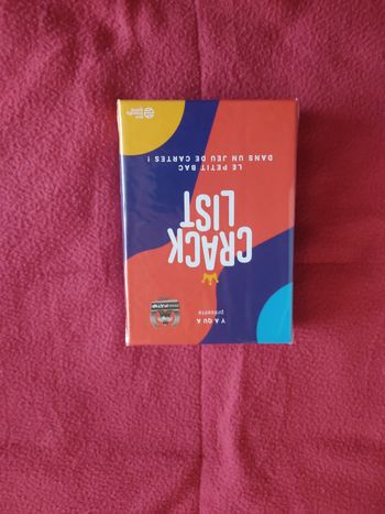 Jeu "Crack List" neuf sous blister (d'autres jeux dans mon dressing)