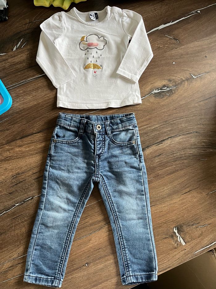 Ensemble bébé fille mi-saison