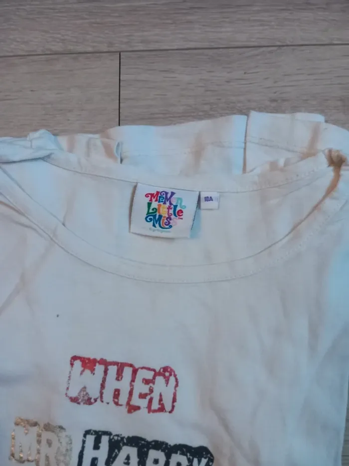 Lot 10 t-shirt fille (10 ans) - photo numéro 7