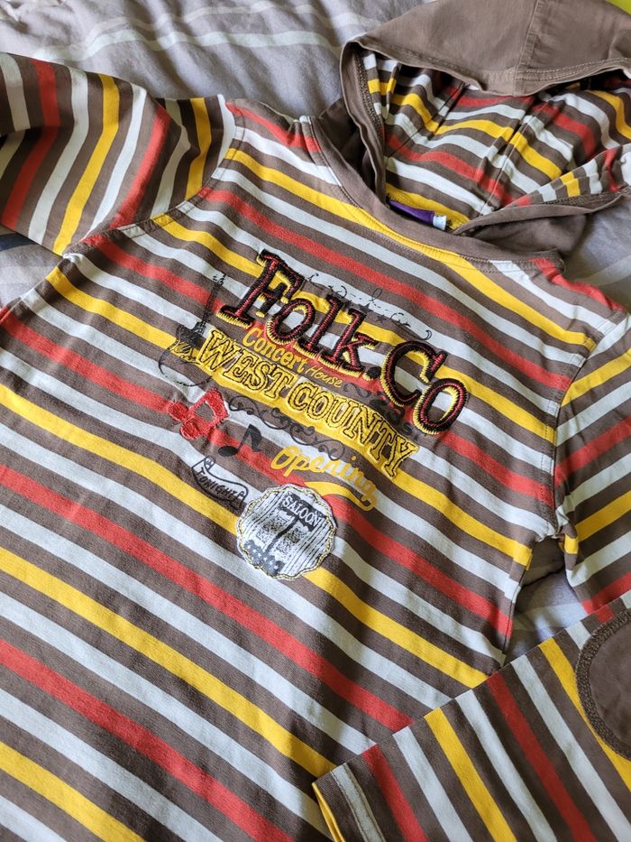 t-shirt Mlongue avec capuche sergent major 10ans (2e) - photo numéro 2