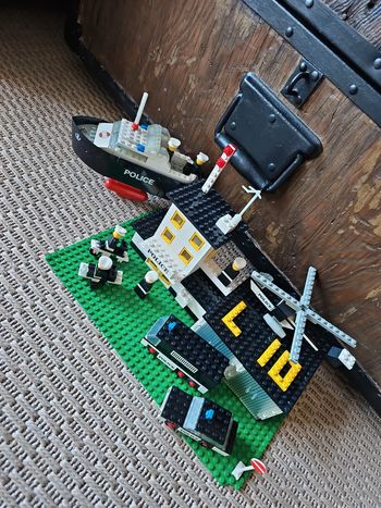 Lego 314 et 370 police legoland vintage