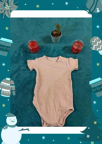 Body sweet & soft rose taille 12 mois