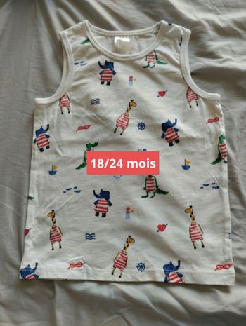 Débardeur H&M taille 86 cm