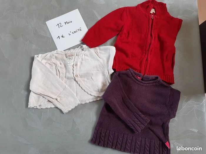 Lot complet de vêtements bébé (fille) 0-12 mois - photo numéro 13
