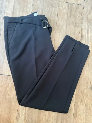 Pantalon noir Morgan coupe carotte 7/8 – Taille 42