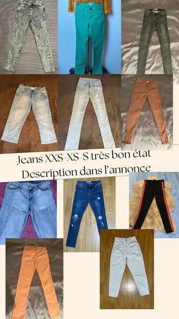 Jeans très bon état à partir de 1€ tailles 32 à 40 mavi zara mango, morgan,