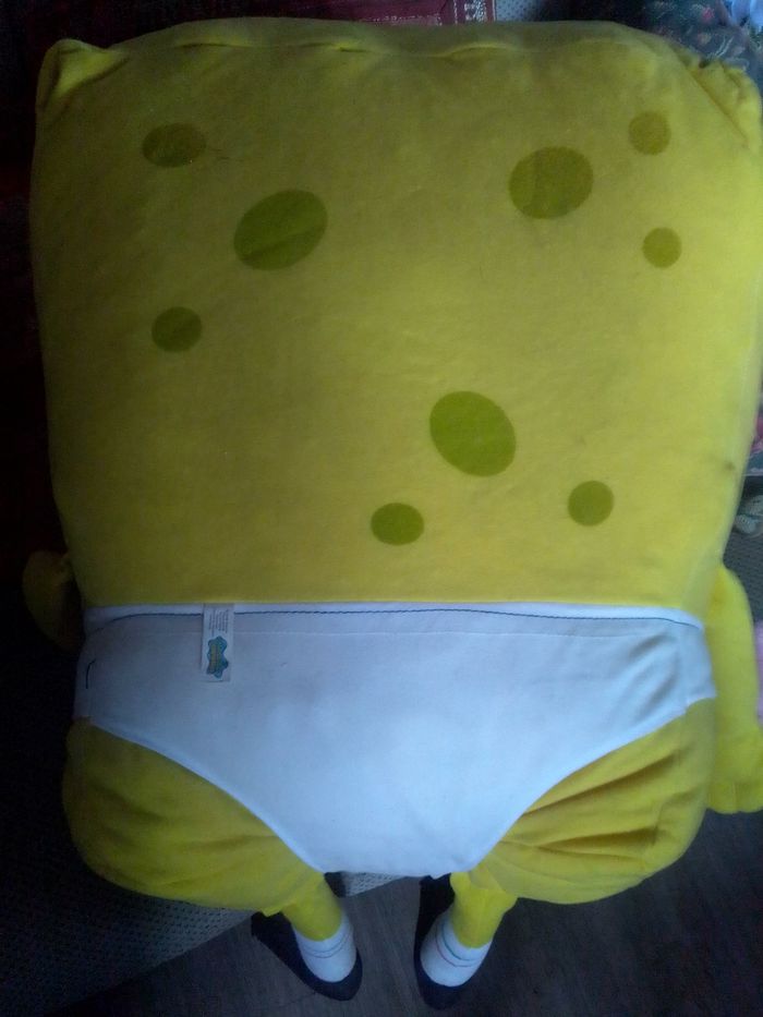 Peluche géante Bob l'éponge - photo numéro 4