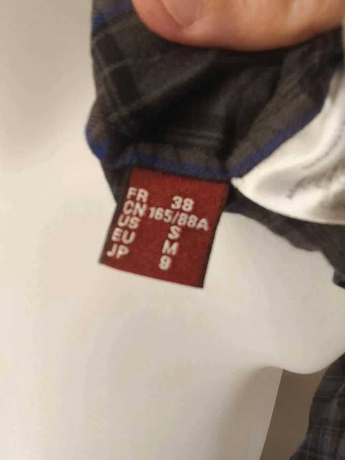 Chemise Comptoir des Cotonniers Femme Taille 38 Noir-Bleu - photo numéro 10
