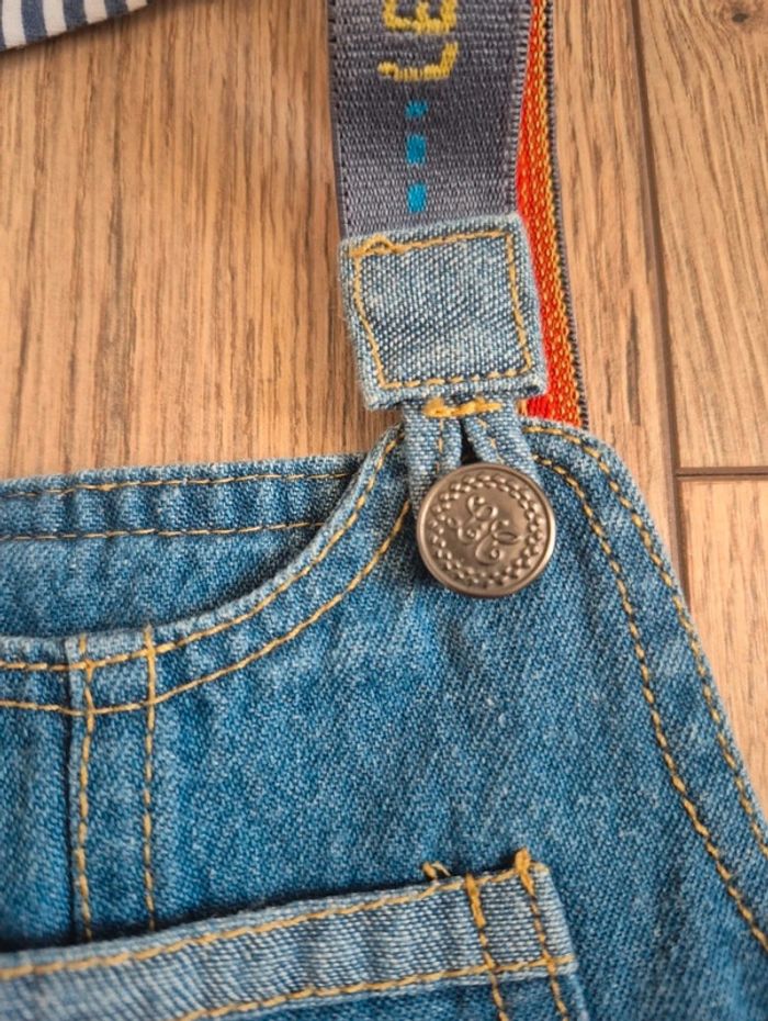 Ensemble lee cooper robe en jean et haut manche longue - photo numéro 3