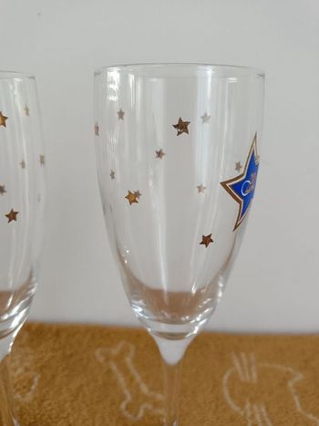 2 flûtes à Champagne