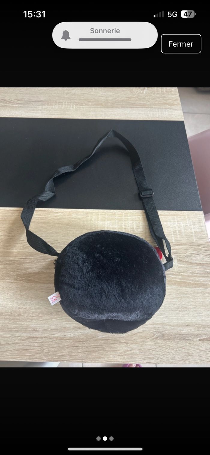 Sac bandoulière peluche - photo numéro 3