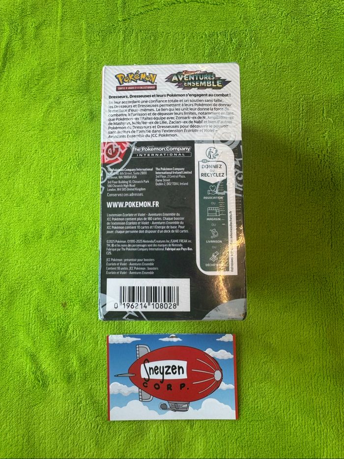 Demi Display Pokémon EV09 Aventures Ensemble Neuf et Scellé 18 boosters - photo numéro 3